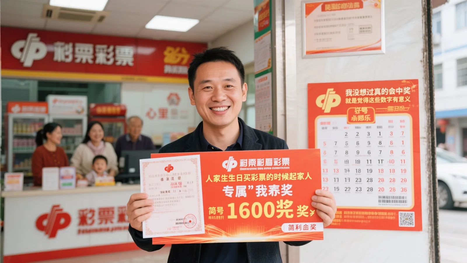 80后凭家人生日号码喜中福彩662万 坦言从未期待中奖