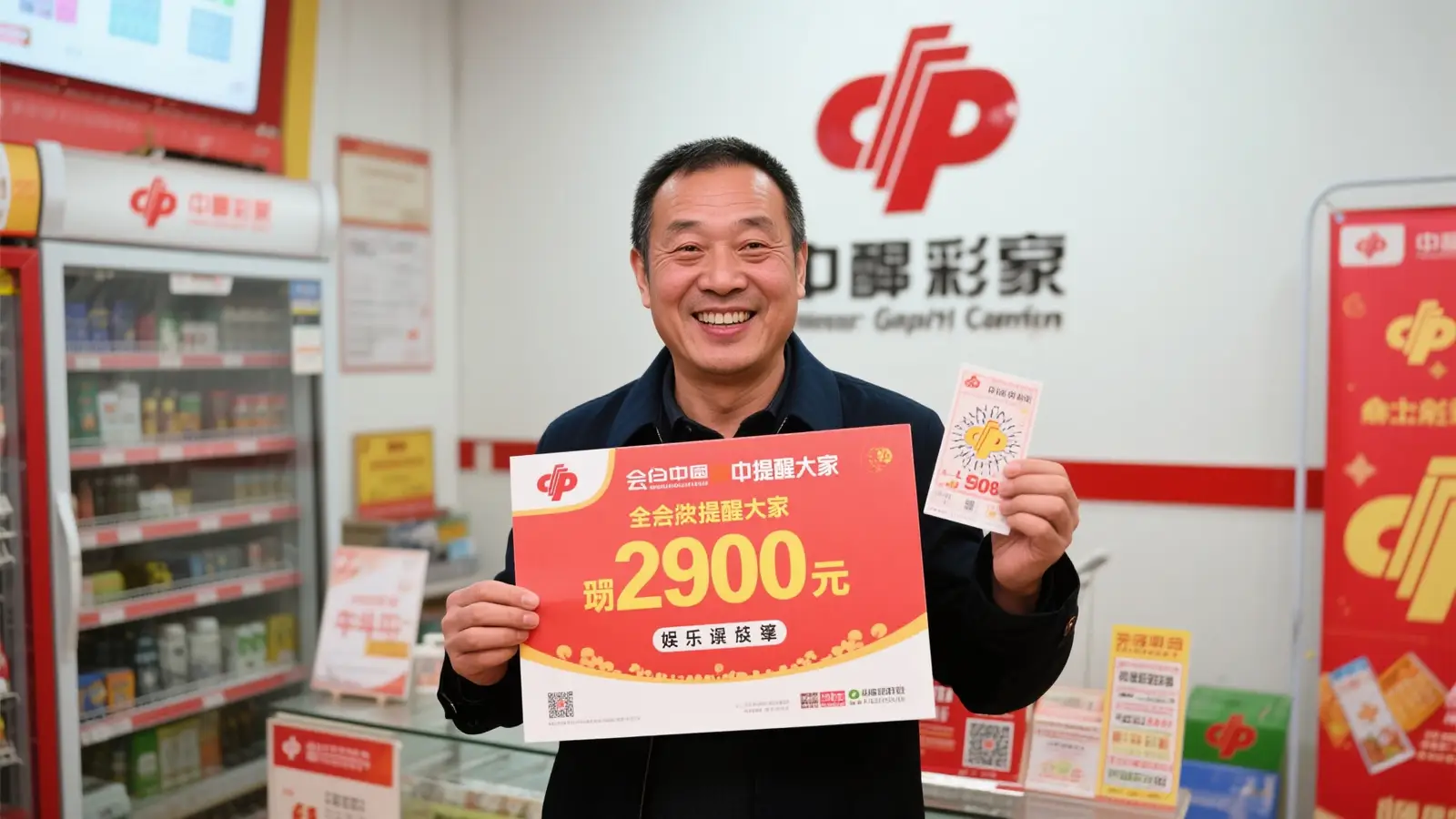 中年父亲8元自选福彩中659万，助力儿子婚房梦！