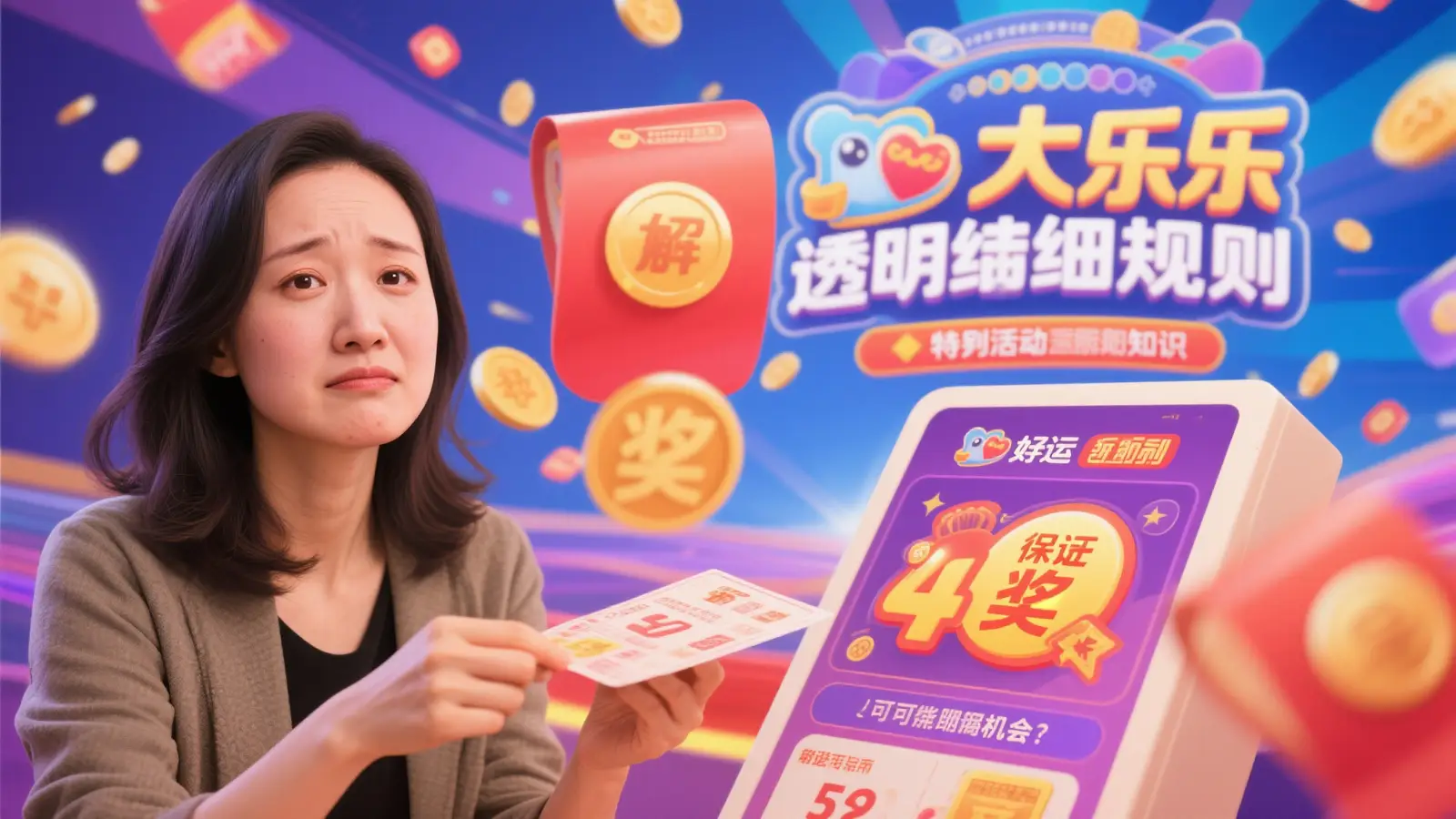 女子购彩仅一年喜中大乐透1590万 遗憾错过派奖机会