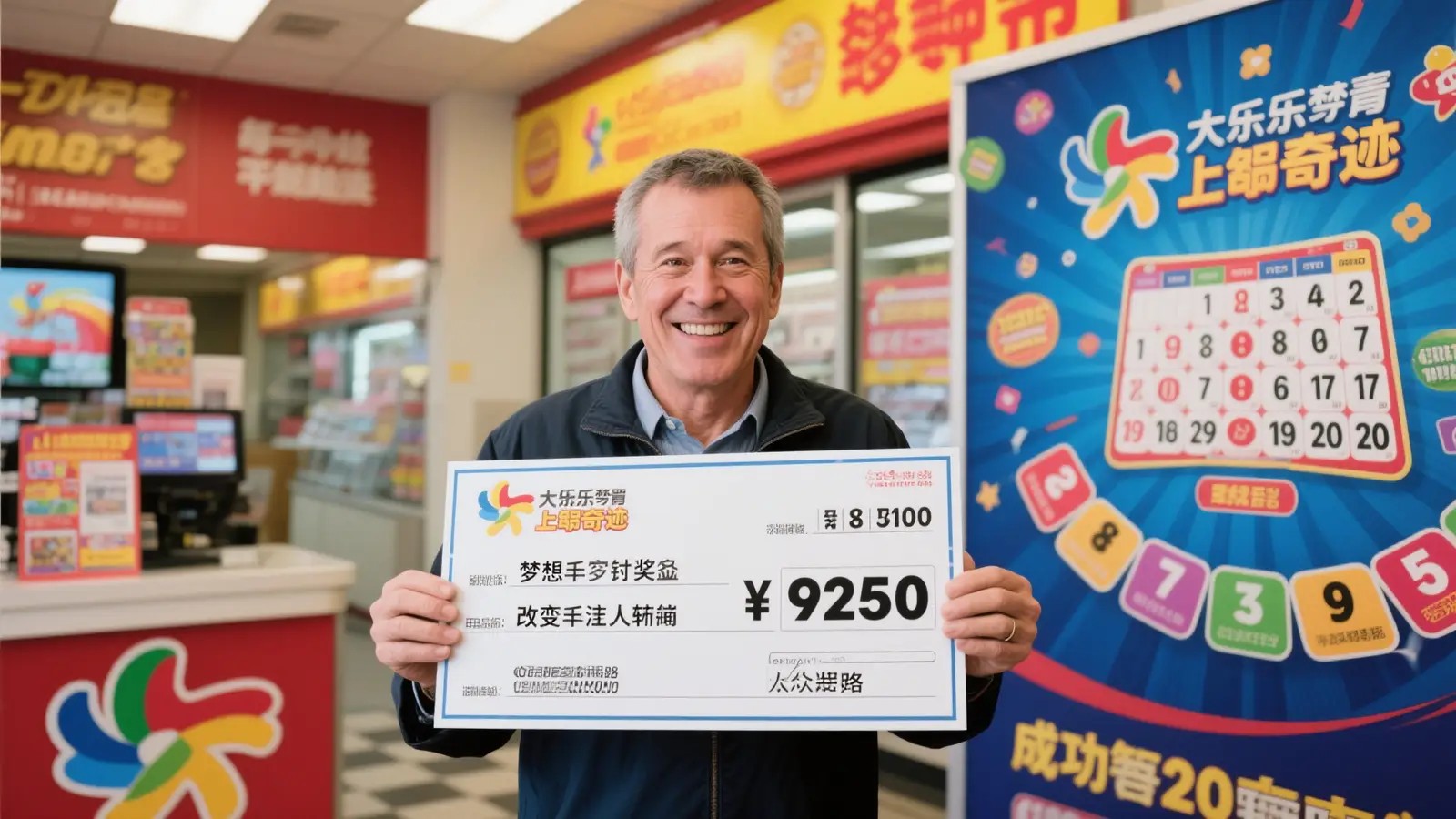 大乐透忠实粉丝喜获925万巨奖：每期耗时一小时钻研号码