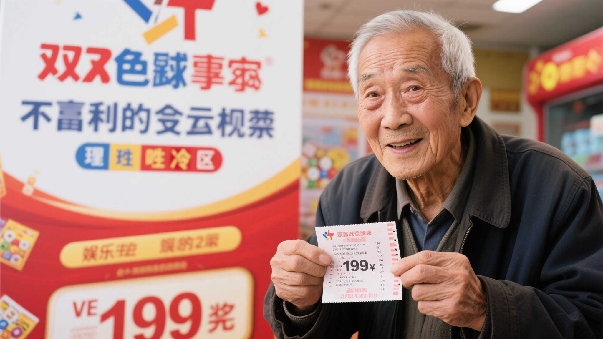 老人喜中双色球556万 旅游忘验票一周后才领奖